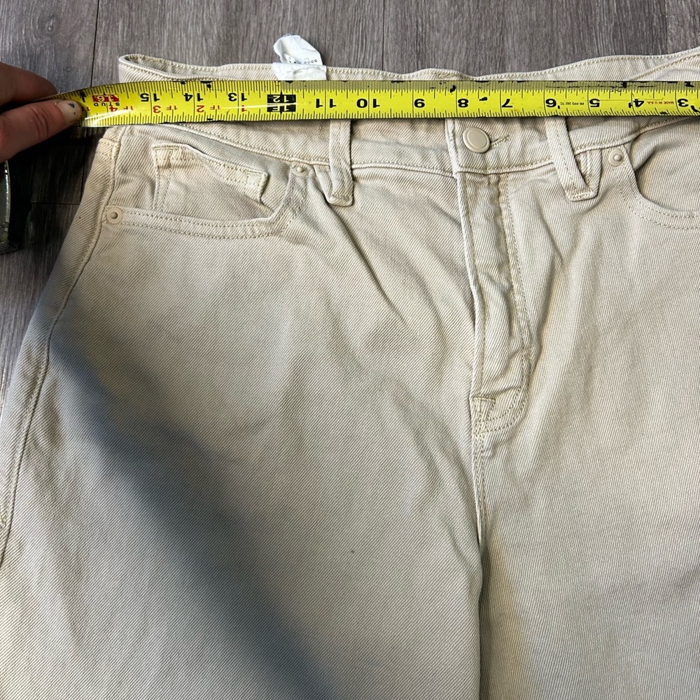 Good American good ease relaxed Beige Denim Pants - Picture 9 of 15